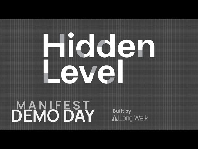 Hidden Level: Advanced Radio Frequency Detection | Manifest: Demo Day 2025