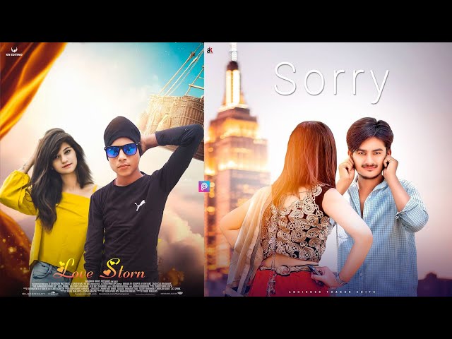 Love Storn Concept Photo Editing Tutorial in PicsArt | Manipulation Creative Lightroom Editing - KR