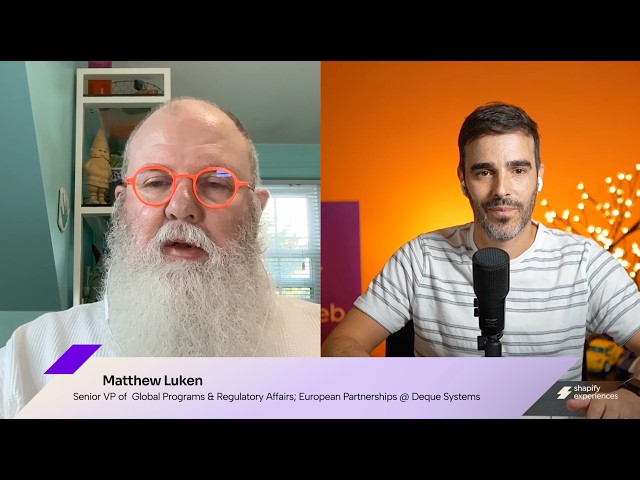 Accessibility by Design | with Matthew Luken