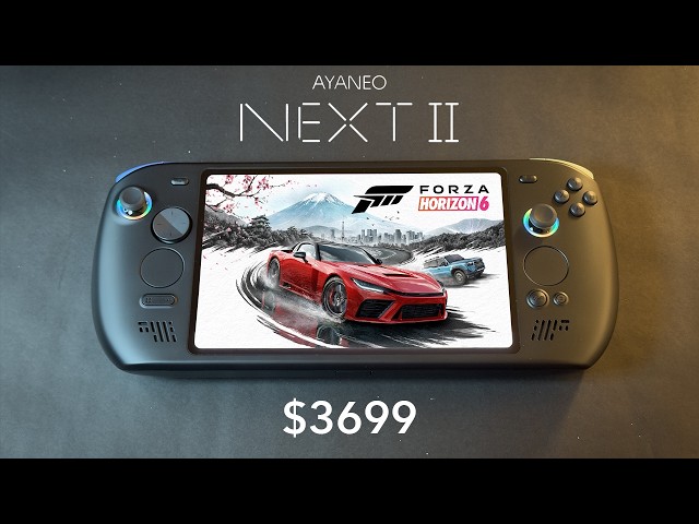 Unboxing The Most Expensive Gaming Handheld on The Market | Ayaneo Next II | Unboxing + Game Tests
