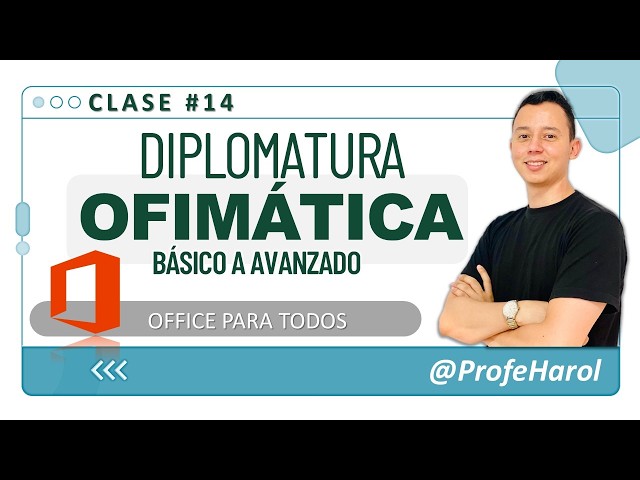 Clase 14 - Diplomatura en Ofimática 2026 @Microsoft365 #excel #mvp