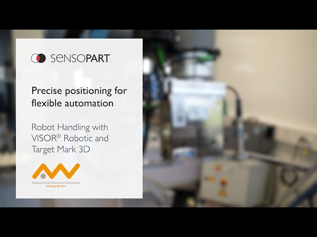 Smart Factory in Practice | Robotics with VISOR® & Target Mark 3D at OTH Amberg-Weiden