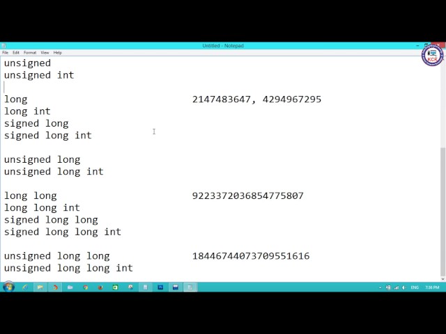 03. Integer Data type, Signed and Unsigned Finish | Khmer Computer Knowledge