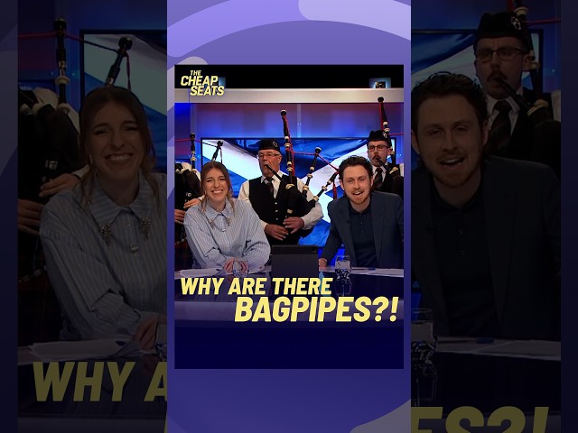 Bagpipes In The Studio!! | #CheapSeatsAU