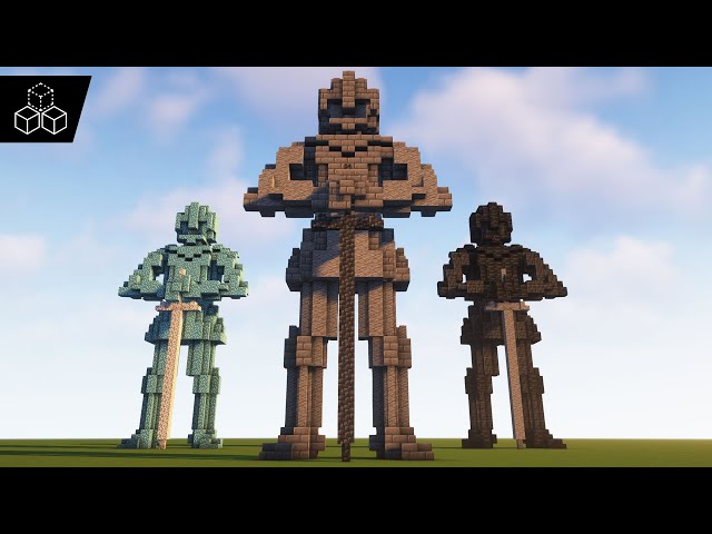 How to Build a Knight Statue | Minecraft Tutorial