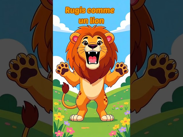 Hop like a bunny - ( french version 🇲🇫) - The animal song #kids #toddlers #game #fun #nurseryrhyme