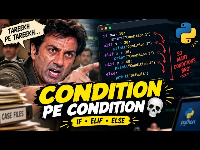Conditional Statements in Python || Hindi / Hinglish