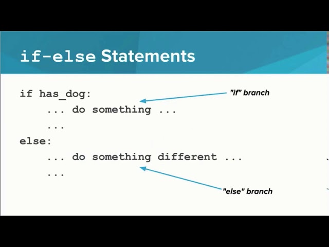 Intro Python- If/Else Statements