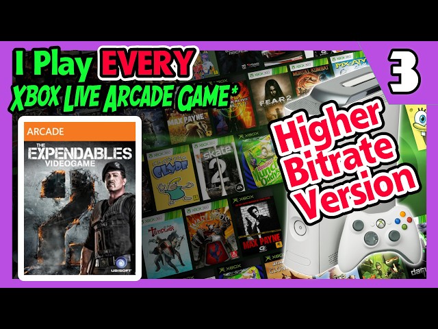 The Expendables 2: Video Game (on XBLA)(higher bitrate)