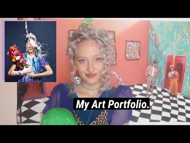 My Accepted Art Portfolio + how to get in to Art School in France