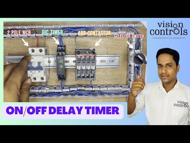 ON OFF DELAY TIMER using GIC Timer