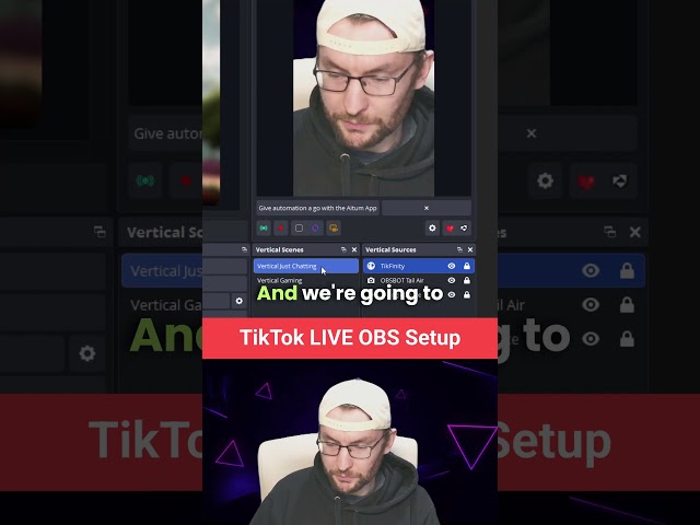 2 Minute OBS Setup - Stream On TikTok From PC or Mac
