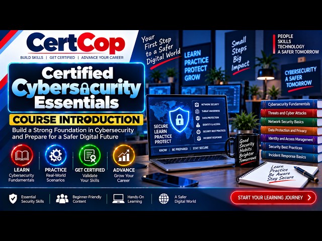Cybersecurity Essentials Introduction – Part 1