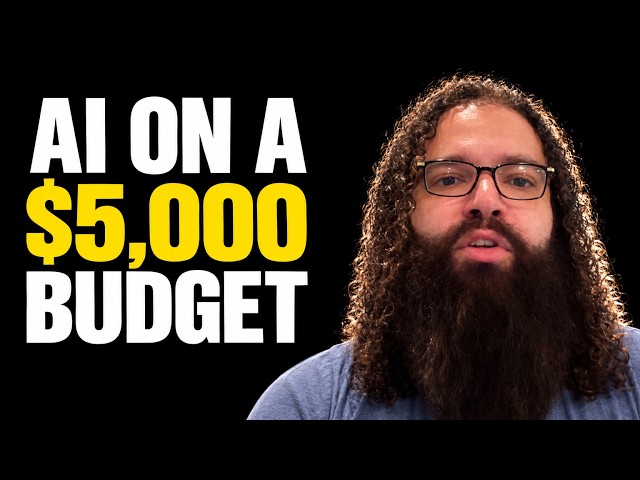 Local AI on a $5,000 budget? Here's the hardware you need