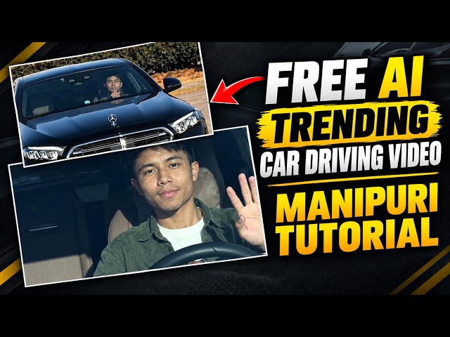 How to Create Trending Car Driving AI Videos 🚗🔥 | FREE AI Video with Gemini | Easy Tutorial
