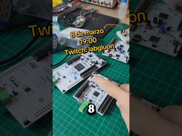 📟 Second chat with ST on March 8th!! 🌟GIVEAWAY Included! 🌟 STM32C5 and STM32U3 #stm32