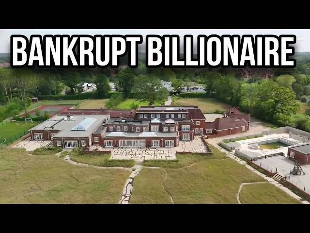 ABANDONED Billionaire's Mega Mansion That NOBODY Wants to Buy