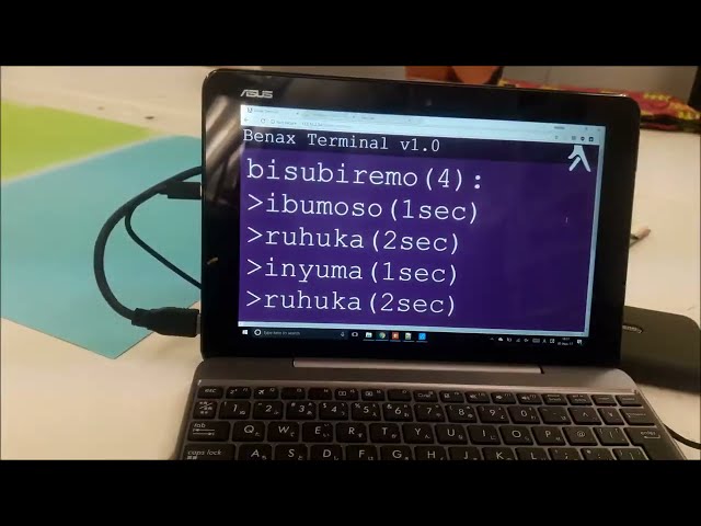 Benax, Intelligent Toy programmed in Kinyarwanda Rwanda Native Language