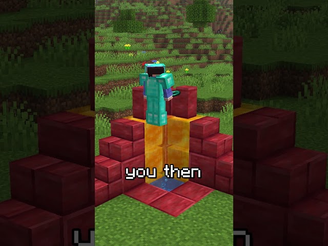 becoming unkillable in minecraft #minecraft #shorts
