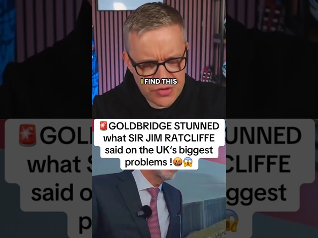 SIR JIM RATCLIFFE incredible comments about the UK and its problems and compares it with MAN UNITED!