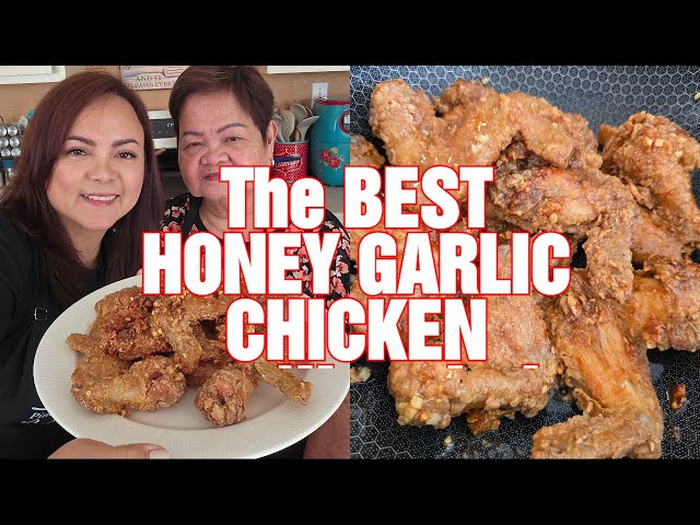 HONEY GARLIC CHICKEN - SO GOOD! A MUST-TRY!