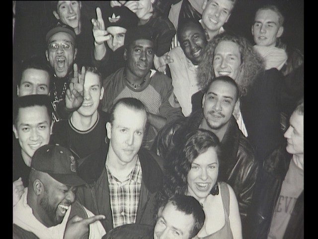 Moving Shadow, drum `n bass record label office impressions and record covers, 1996