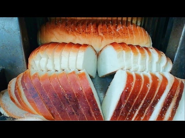 How to Make Crunchy Bread Recipe In Bakery - Very Simple & Easy Bread Recipe - Indian Bakery Foods