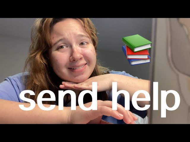 a tired grad school vlog - mlis 📚 (cc)