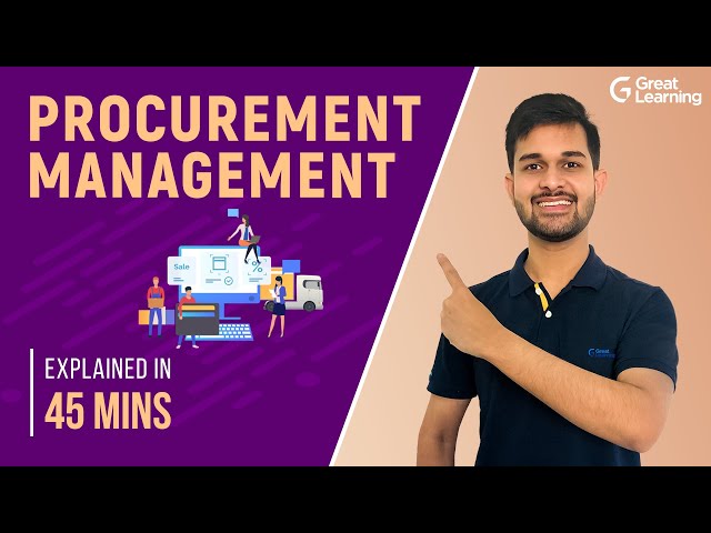 Procurement Management | Types of procurement | Great Learning