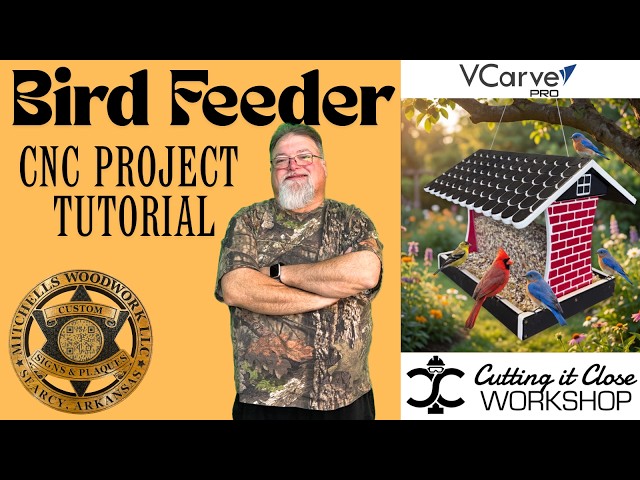 Learn To Make A Beautiful CIC Bird Feeder! - Cutting It Close Workshop