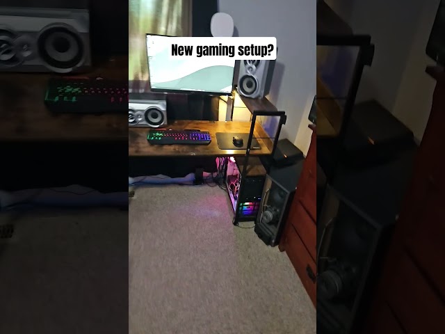 New setup?#vuralshort #viral #fyp #computer #gaming #slowgaming #laggygaming #fy