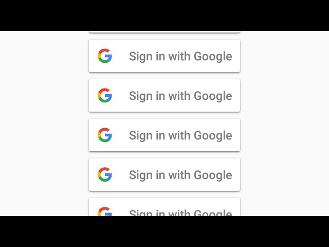 Flutter Web: Google Sign In