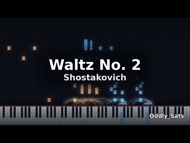 Waltz No. 2 - Shostakovich | Piano Cover & Tutorial + Free Sheets