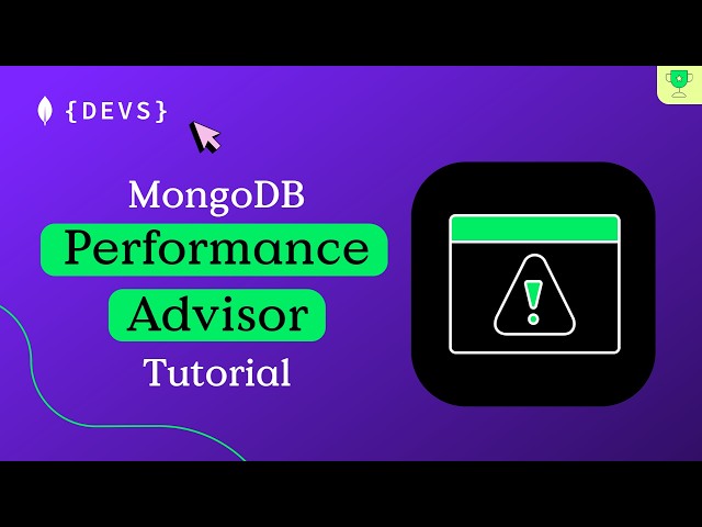 How to Optimize Slow Queries in MongoDB Atlas With Performance Advisor