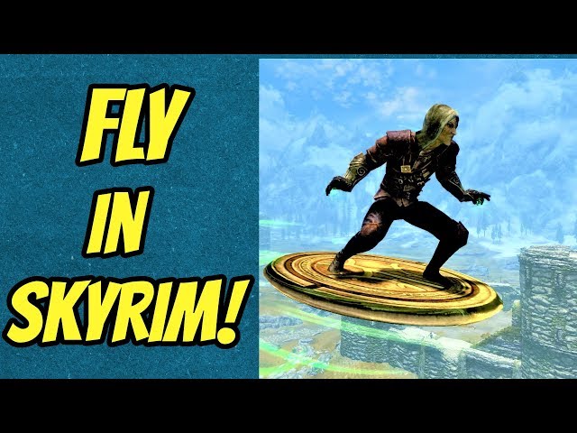 Flying in Skyrim? | The Miracle Of Flight | Skyrim SE Mods