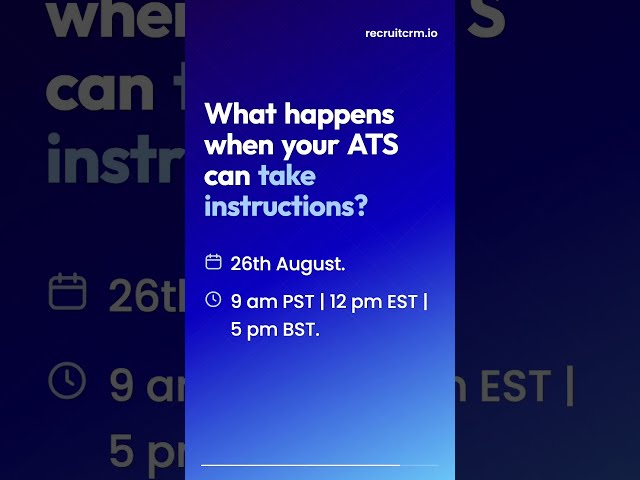 AI powered recruitment webinar