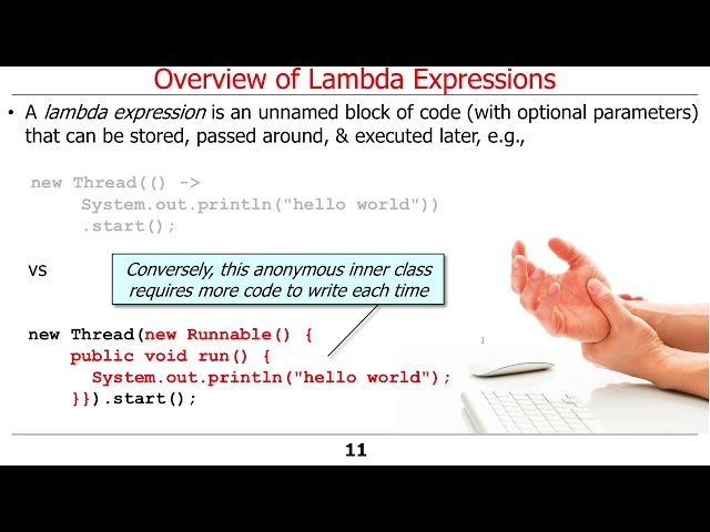 Overview of Java 8 Lambda Expressions and Method References