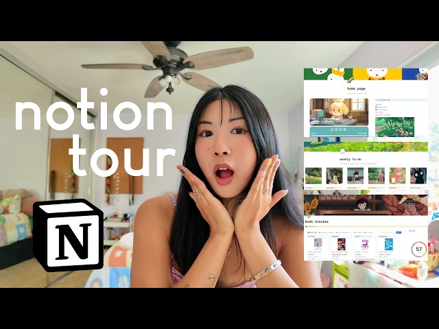 My Notion Ecosystem 💻 a tour of my fave notion pages with template links & resources