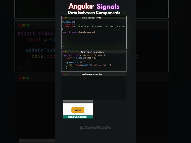Signals for sharing data between components in Angular 16