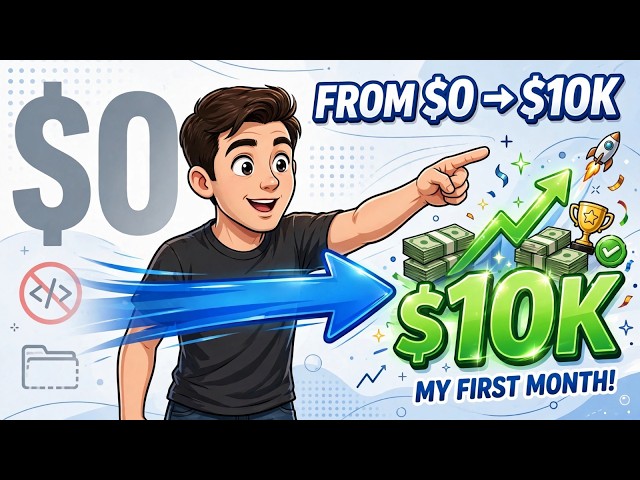 How to Start a $10K/Month Agency With ZERO Skills in 2026