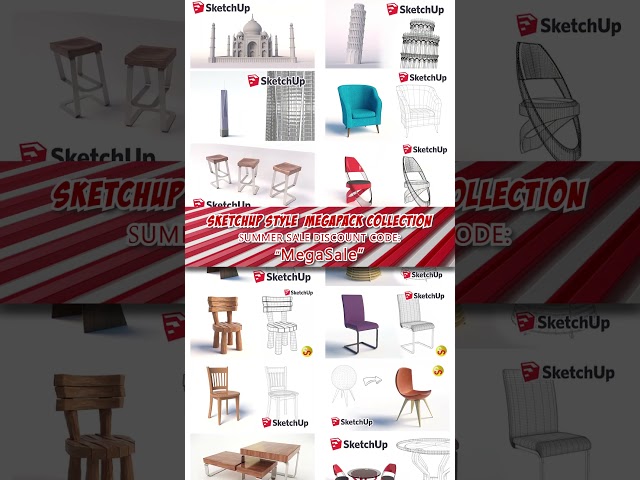 Sketchup Style MegaPack Summer Sale