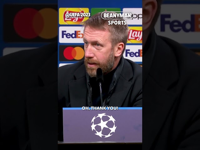 Siri tries to give Graham Potter advice in his post-match press conference 😂