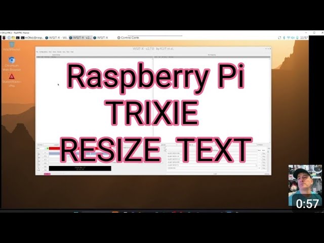 Raspberry PI5 - Increase Text Size & Change Style - Trixie - 2026