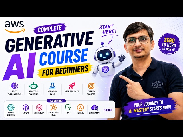 Day - 1 | AWS Certified Generative AI Developer Professional (AIP-C01) - Full Course Roadmap 2026