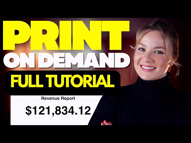 Full Print-On-Demand Tutorial for Beginners (2026 Version)