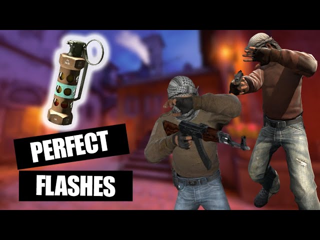 WHEN CS:GO PROS THROW PERFECT FLASHES!