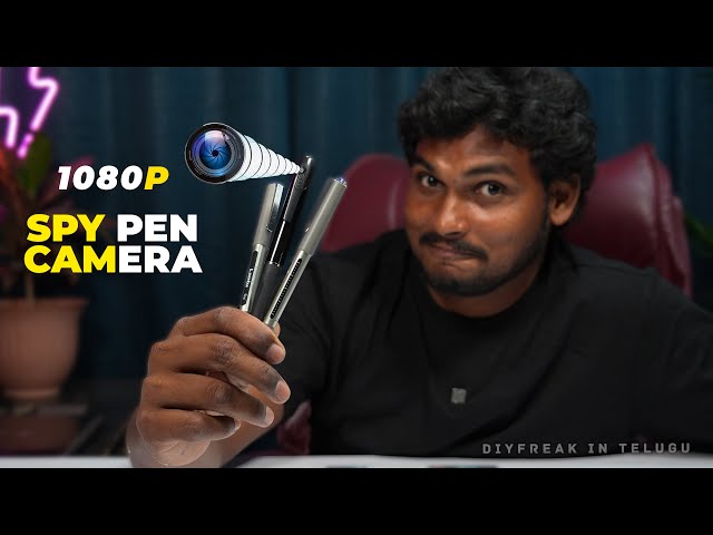 I Tested a Spy Pen Camera Which Actually Works - DIYFreak in Telugu