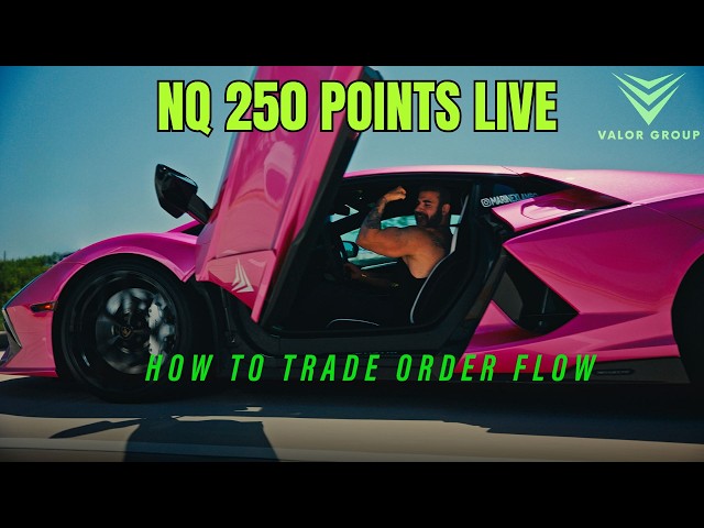 How to Day Trade NQ at the NY Open (Order Flow Strategy +250 Points)