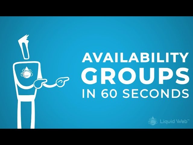 Availability Groups Explained in 60 Seconds