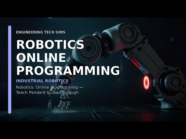 Online Robot Programming Explained | Teach Pendant vs Lead-Through Programming